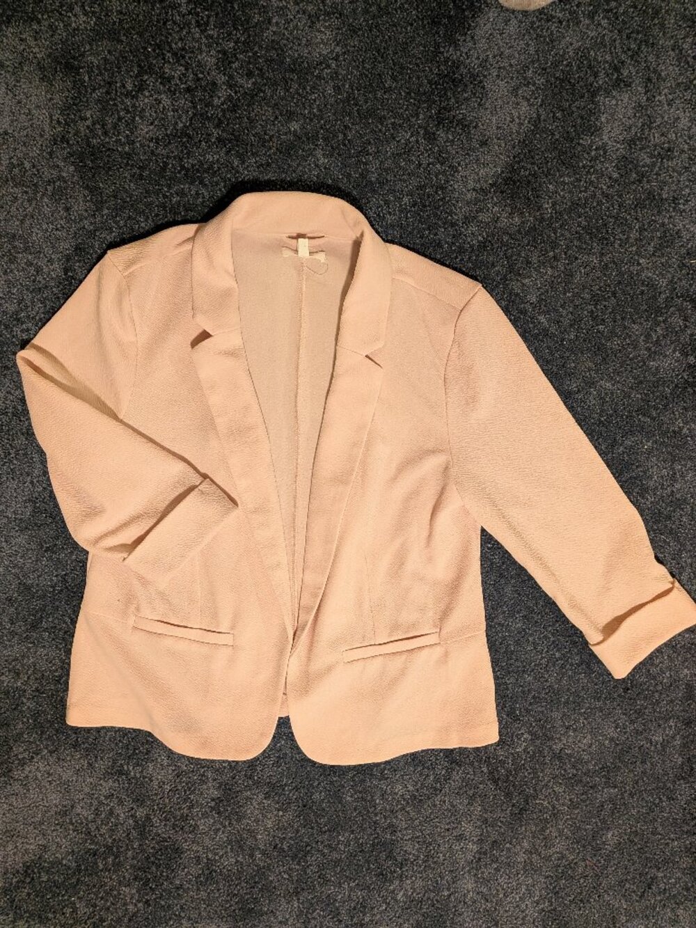 Maurices Versa Open Front Textured Blazer